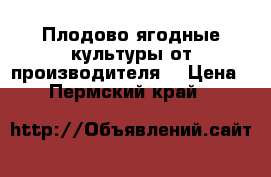 Плодово-ягодные культуры от производителя. › Цена ­ 90 - Пермский край  »    